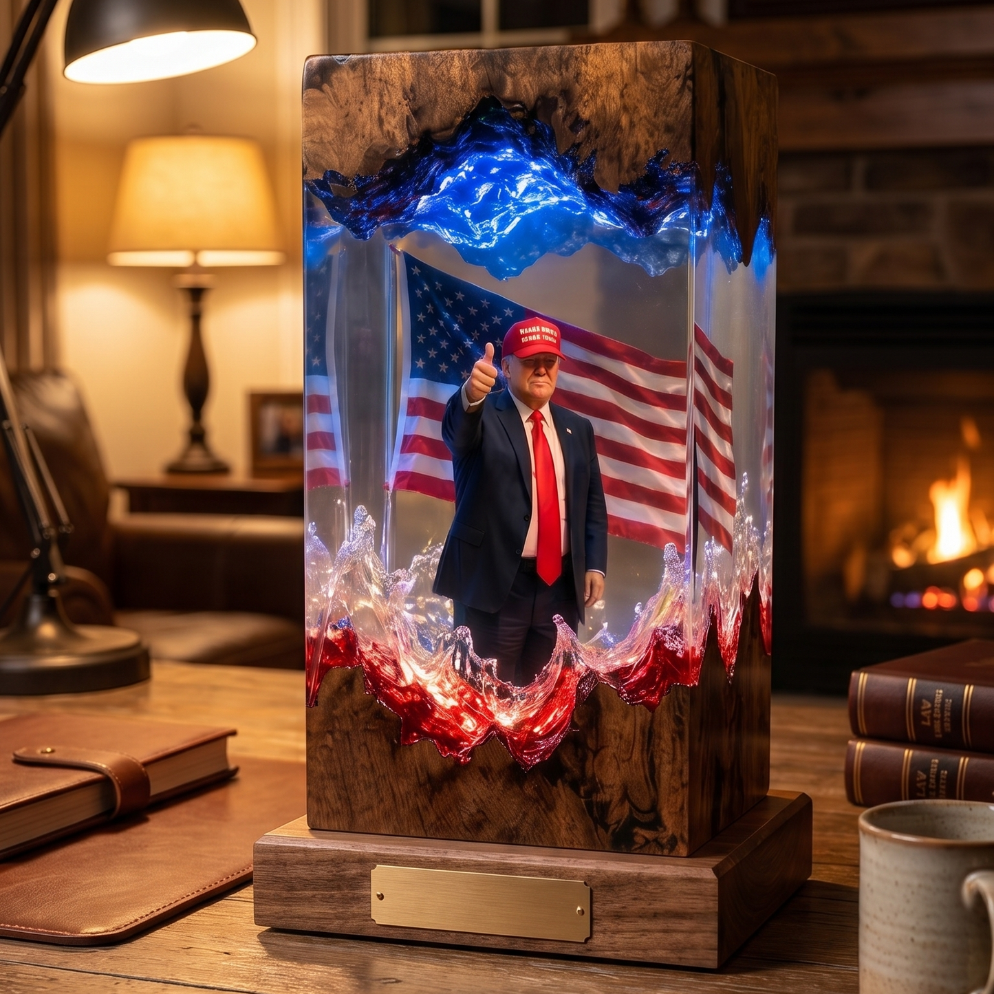USA lamp